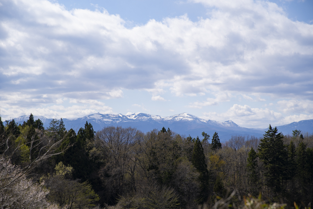 Fine View Areaから望む山並み