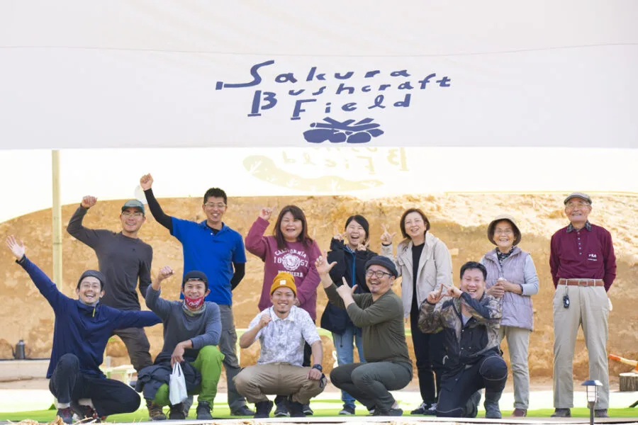 Sakura Bushcraft Field 始動します！ 掲載画像